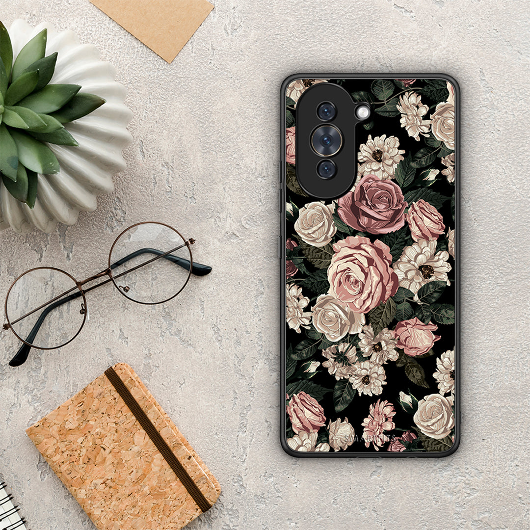 Flower Wild Roses - Huawei Nova 10 case