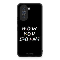 Thumbnail for Huawei Nova 10 How You Doin θήκη από τη Smartfits με σχέδιο στο πίσω μέρος και μαύρο περίβλημα | Smartphone case with colorful back and black bezels by Smartfits