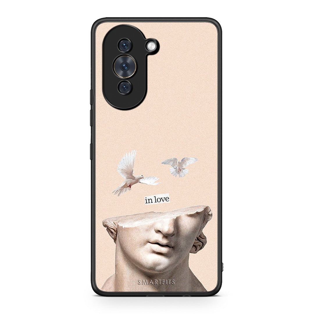 Huawei Nova 10 In Love θήκη από τη Smartfits με σχέδιο στο πίσω μέρος και μαύρο περίβλημα | Smartphone case with colorful back and black bezels by Smartfits