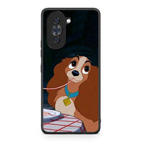 Thumbnail for Huawei Nova 10 Lady And Tramp 2 Θήκη Αγίου Βαλεντίνου από τη Smartfits με σχέδιο στο πίσω μέρος και μαύρο περίβλημα | Smartphone case with colorful back and black bezels by Smartfits