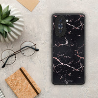 Thumbnail for Marble Black Rosegold - Huawei Nova 10 case