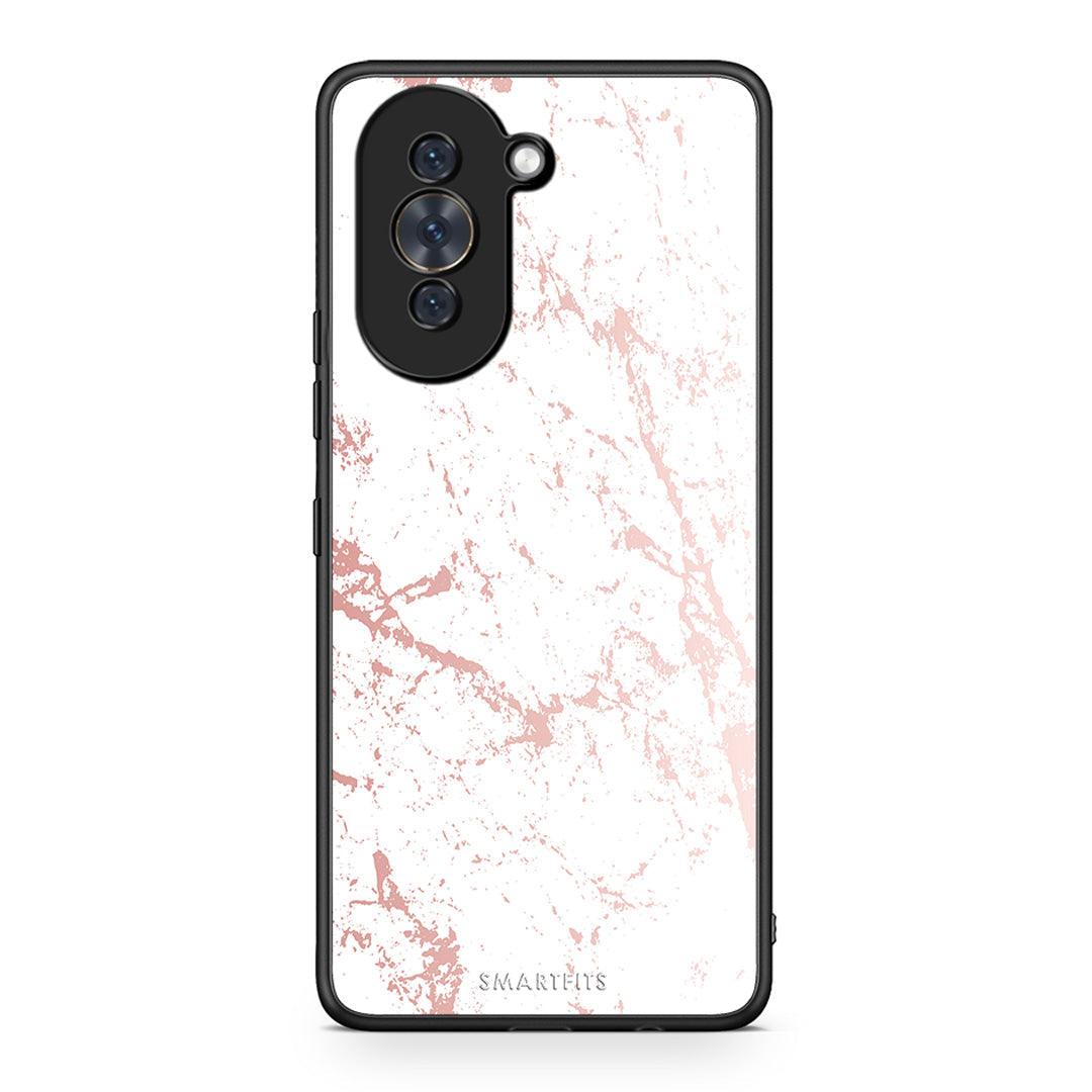 116 - Huawei Nova 10 Pink Splash Marble case, cover, bumper