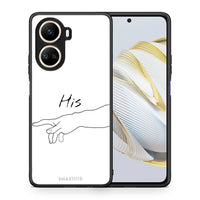 Thumbnail for Θήκη Huawei Nova 10 SE Aesthetic Love 2 από τη Smartfits με σχέδιο στο πίσω μέρος και μαύρο περίβλημα | Huawei Nova 10 SE Aesthetic Love 2 Case with Colorful Back and Black Bezels