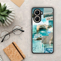 Thumbnail for Θήκη Huawei Nova 10 SE Aesthetic Summer από τη Smartfits με σχέδιο στο πίσω μέρος και μαύρο περίβλημα | Huawei Nova 10 SE Aesthetic Summer Case with Colorful Back and Black Bezels