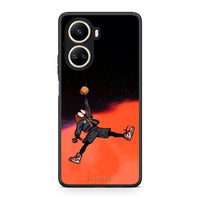 Thumbnail for Θήκη Huawei Nova 10 SE Basketball Hero από τη Smartfits με σχέδιο στο πίσω μέρος και μαύρο περίβλημα | Huawei Nova 10 SE Basketball Hero Case with Colorful Back and Black Bezels