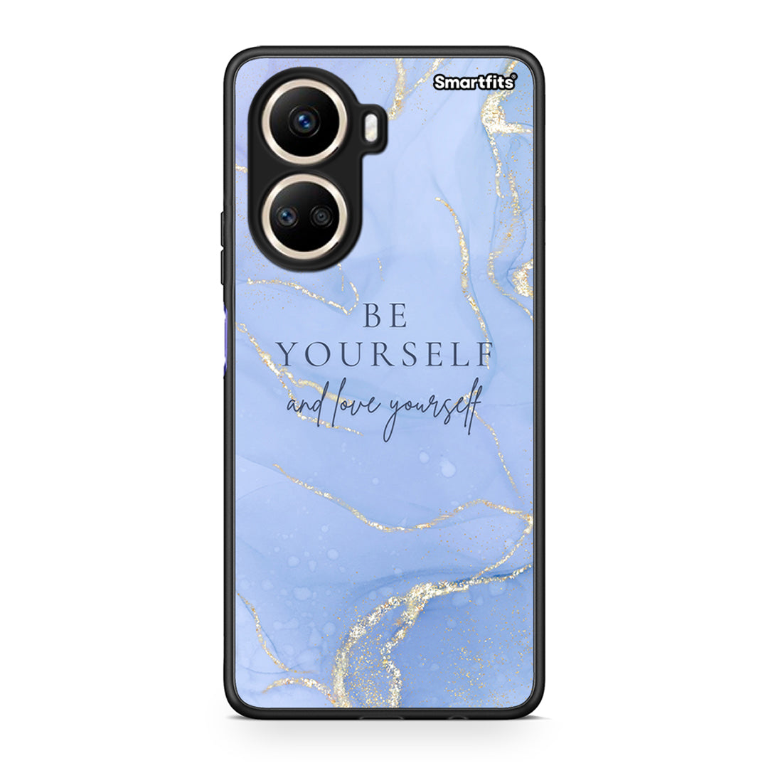 Θήκη Huawei Nova 10 SE Be Yourself από τη Smartfits με σχέδιο στο πίσω μέρος και μαύρο περίβλημα | Huawei Nova 10 SE Be Yourself Case with Colorful Back and Black Bezels