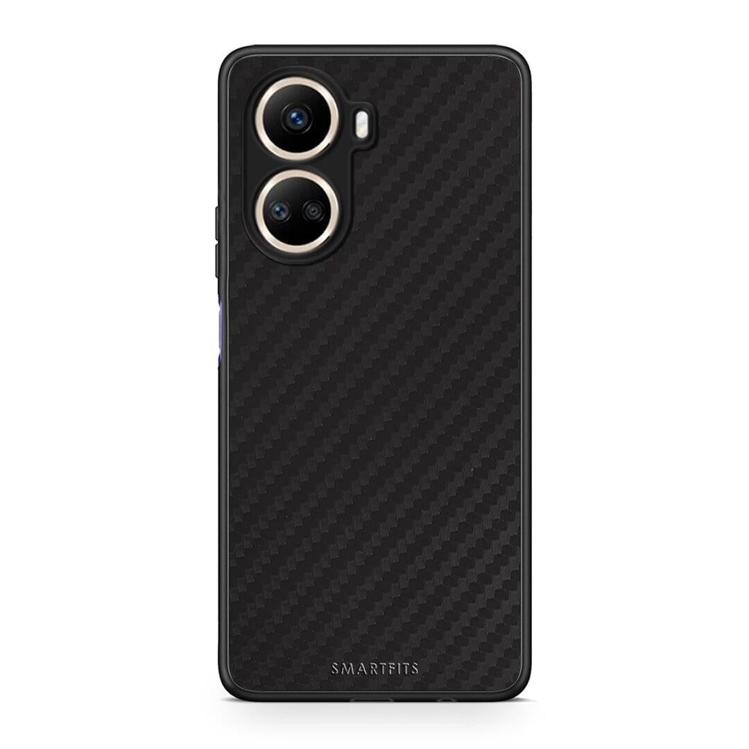 Θήκη Huawei Nova 10 SE Carbon Black από τη Smartfits με σχέδιο στο πίσω μέρος και μαύρο περίβλημα | Huawei Nova 10 SE Carbon Black Case with Colorful Back and Black Bezels