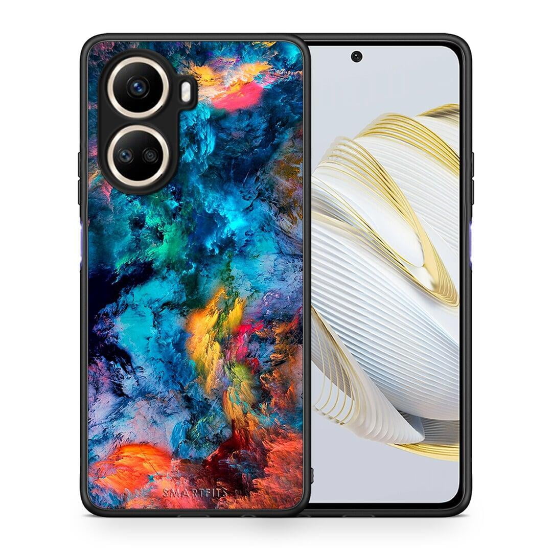 Θήκη Huawei Nova 10 SE Paint Crayola από τη Smartfits με σχέδιο στο πίσω μέρος και μαύρο περίβλημα | Huawei Nova 10 SE Paint Crayola Case with Colorful Back and Black Bezels