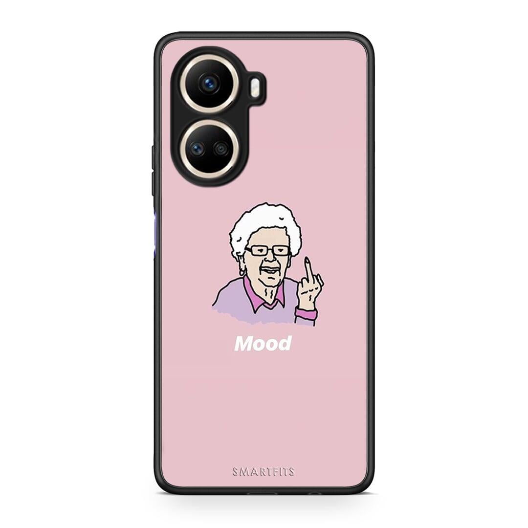 Θήκη Huawei Nova 10 SE PopArt Mood από τη Smartfits με σχέδιο στο πίσω μέρος και μαύρο περίβλημα | Huawei Nova 10 SE PopArt Mood Case with Colorful Back and Black Bezels