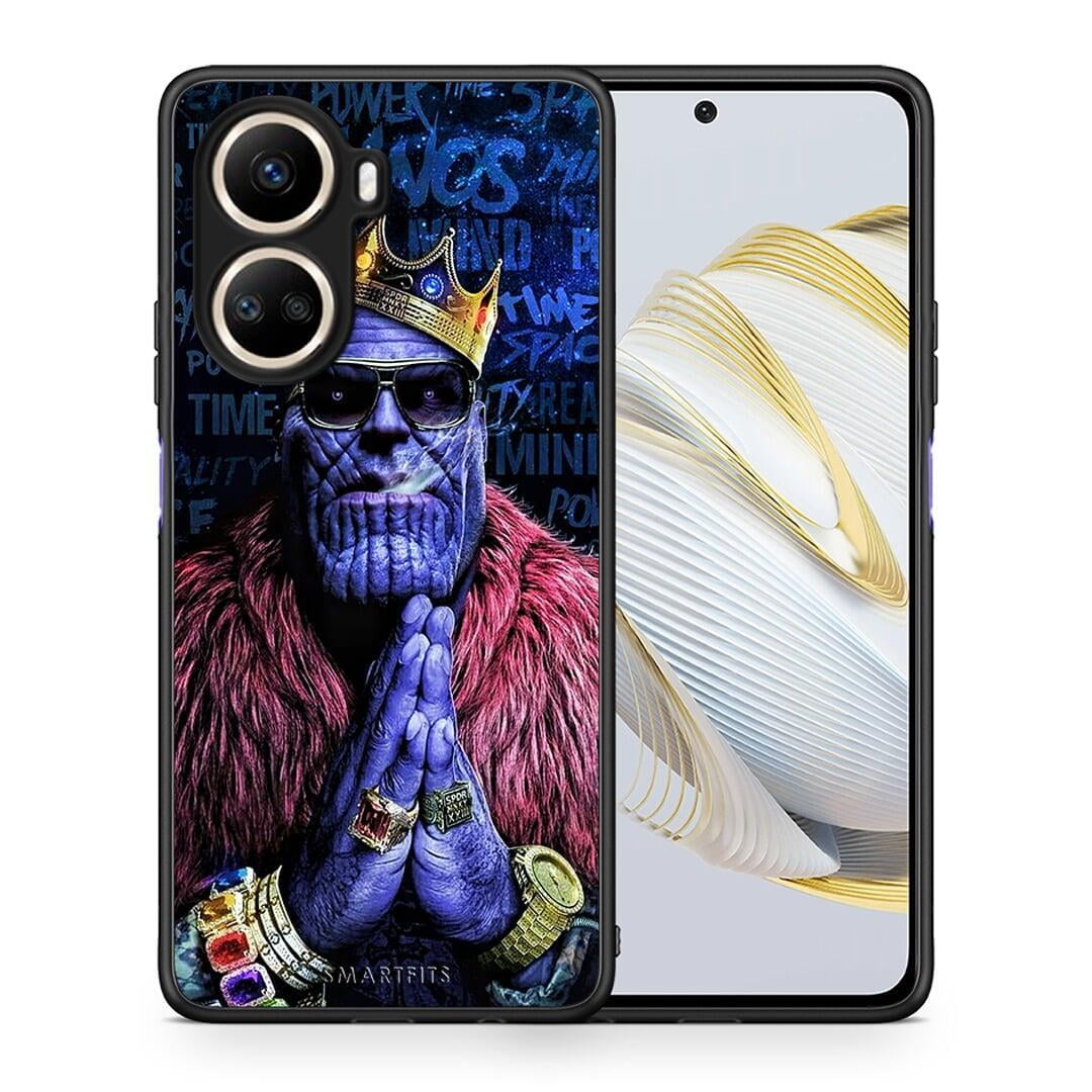 Θήκη Huawei Nova 10 SE PopArt Thanos από τη Smartfits με σχέδιο στο πίσω μέρος και μαύρο περίβλημα | Huawei Nova 10 SE PopArt Thanos Case with Colorful Back and Black Bezels