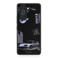 Thumbnail for Huawei Nova 10 Tokyo Drift Θήκη Αγίου Βαλεντίνου από τη Smartfits με σχέδιο στο πίσω μέρος και μαύρο περίβλημα | Smartphone case with colorful back and black bezels by Smartfits