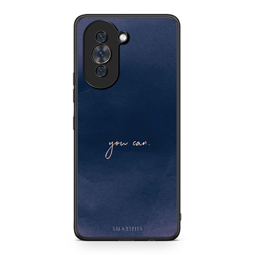 Huawei Nova 10 You Can θήκη από τη Smartfits με σχέδιο στο πίσω μέρος και μαύρο περίβλημα | Smartphone case with colorful back and black bezels by Smartfits
