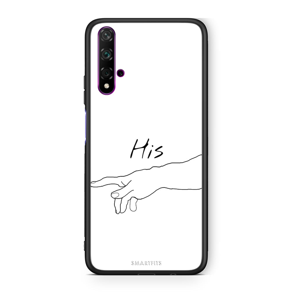 Huawei Nova 5T Aeshetic Love 2 Θήκη Αγίου Βαλεντίνου από τη Smartfits με σχέδιο στο πίσω μέρος και μαύρο περίβλημα | Smartphone case with colorful back and black bezels by Smartfits