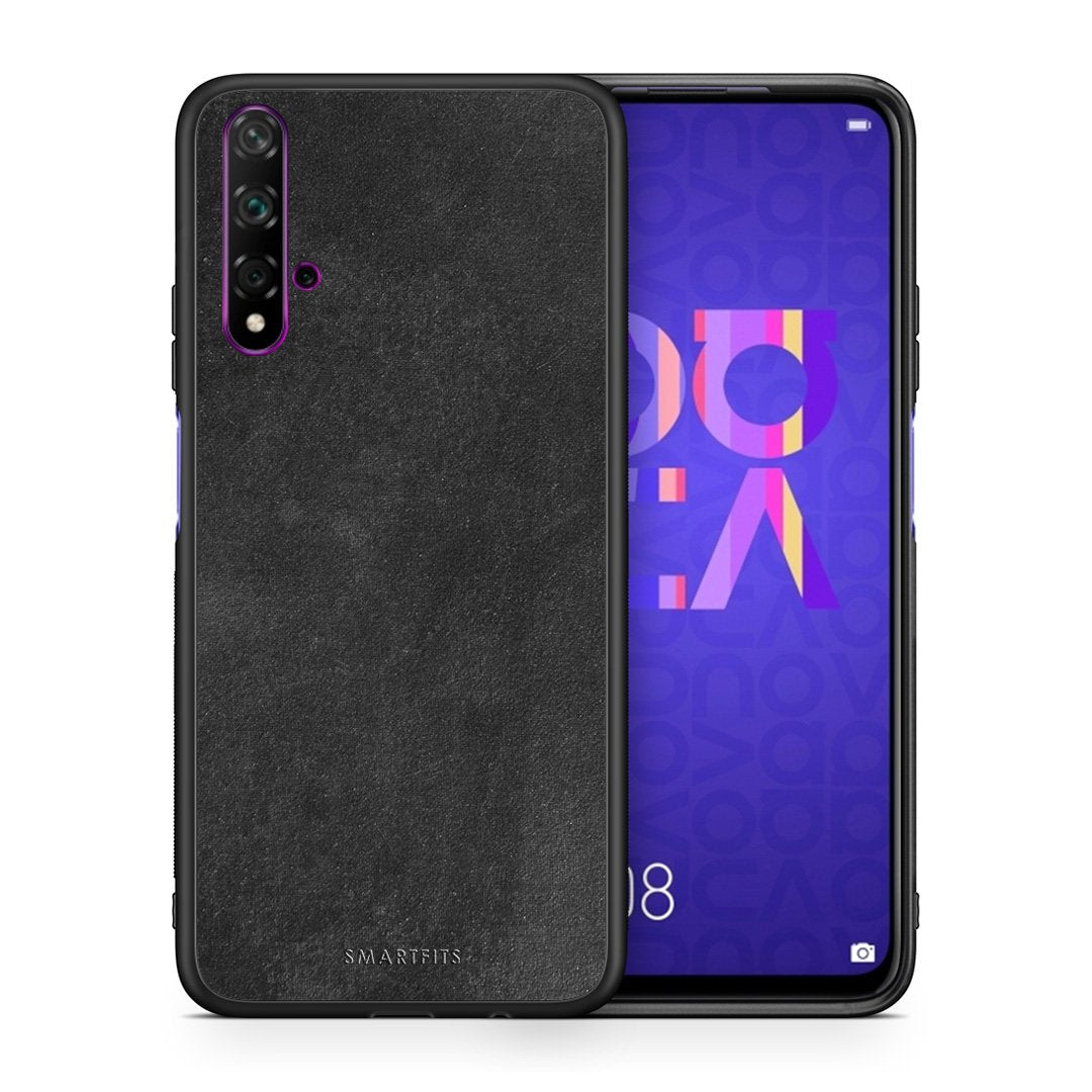 Θήκη Huawei Nova 5T/Honor 20 Black Slate Color από τη Smartfits με σχέδιο στο πίσω μέρος και μαύρο περίβλημα | Huawei Nova 5T/Honor 20 Black Slate Color case with colorful back and black bezels