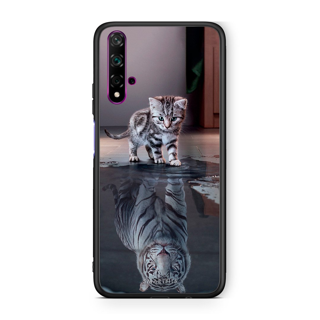 4 - Huawei Nova 5T Tiger Cute case, cover, bumper