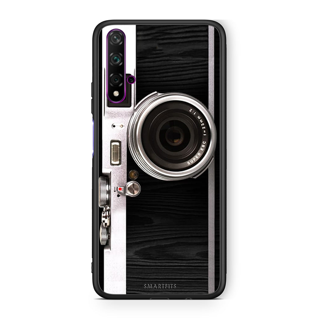 Huawei Nova 5T Emily In Paris θήκη από τη Smartfits με σχέδιο στο πίσω μέρος και μαύρο περίβλημα | Smartphone case with colorful back and black bezels by Smartfits