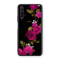 Thumbnail for 4 - Huawei Nova 5T Red Roses Flower case, cover, bumper