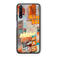 Thumbnail for Huawei Nova 5T Groovy Babe Θήκη Αγίου Βαλεντίνου από τη Smartfits με σχέδιο στο πίσω μέρος και μαύρο περίβλημα | Smartphone case with colorful back and black bezels by Smartfits
