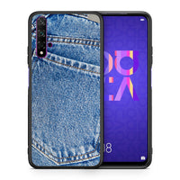 Thumbnail for Θήκη Huawei Nova 5T/Honor 20 Jeans Pocket από τη Smartfits με σχέδιο στο πίσω μέρος και μαύρο περίβλημα | Huawei Nova 5T/Honor 20 Jeans Pocket case with colorful back and black bezels