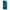 Huawei Nova 5T Marble Blue θήκη από τη Smartfits με σχέδιο στο πίσω μέρος και μαύρο περίβλημα | Smartphone case with colorful back and black bezels by Smartfits