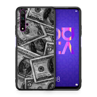 Thumbnail for Θήκη Huawei Nova 5T/Honor 20 Money Dollars από τη Smartfits με σχέδιο στο πίσω μέρος και μαύρο περίβλημα | Huawei Nova 5T/Honor 20 Money Dollars case with colorful back and black bezels