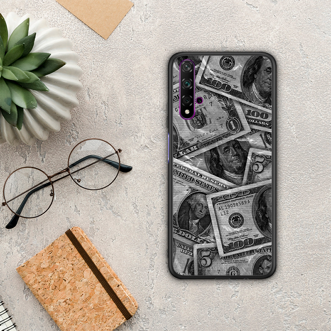 Money Dollars - Huawei Nova 5T / Honor 20 case