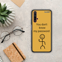 Thumbnail for My Password - Huawei Nova 5T / Honor 20 θήκη