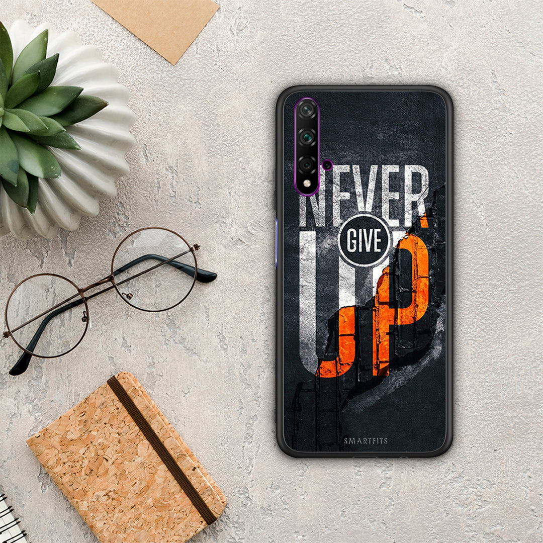 Never Give Up - Huawei Nova 5T / Honor 20 case