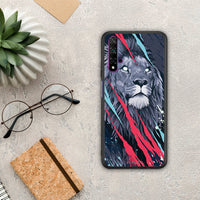 Thumbnail for PopArt Lion Designer - Huawei Nova 5T / Honor 20 θήκη