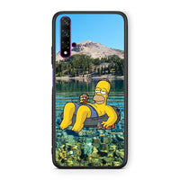 Thumbnail for Huawei Nova 5T Summer Happiness Θήκη από τη Smartfits με σχέδιο στο πίσω μέρος και μαύρο περίβλημα | Smartphone case with colorful back and black bezels by Smartfits