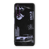 Thumbnail for Huawei Nova 5T Tokyo Drift Θήκη Αγίου Βαλεντίνου από τη Smartfits με σχέδιο στο πίσω μέρος και μαύρο περίβλημα | Smartphone case with colorful back and black bezels by Smartfits