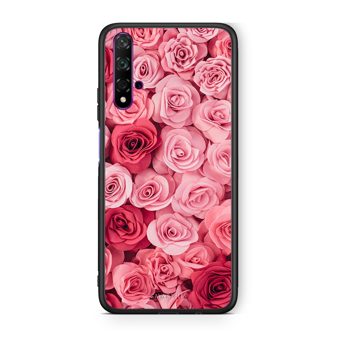 4 - Huawei Nova 5T RoseGarden Valentine case, cover, bumper