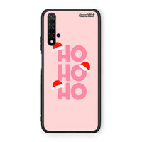 Thumbnail for Huawei Nova 5T Xmas Ho Ho Ho θήκη από τη Smartfits με σχέδιο στο πίσω μέρος και μαύρο περίβλημα | Smartphone case with colorful back and black bezels by Smartfits