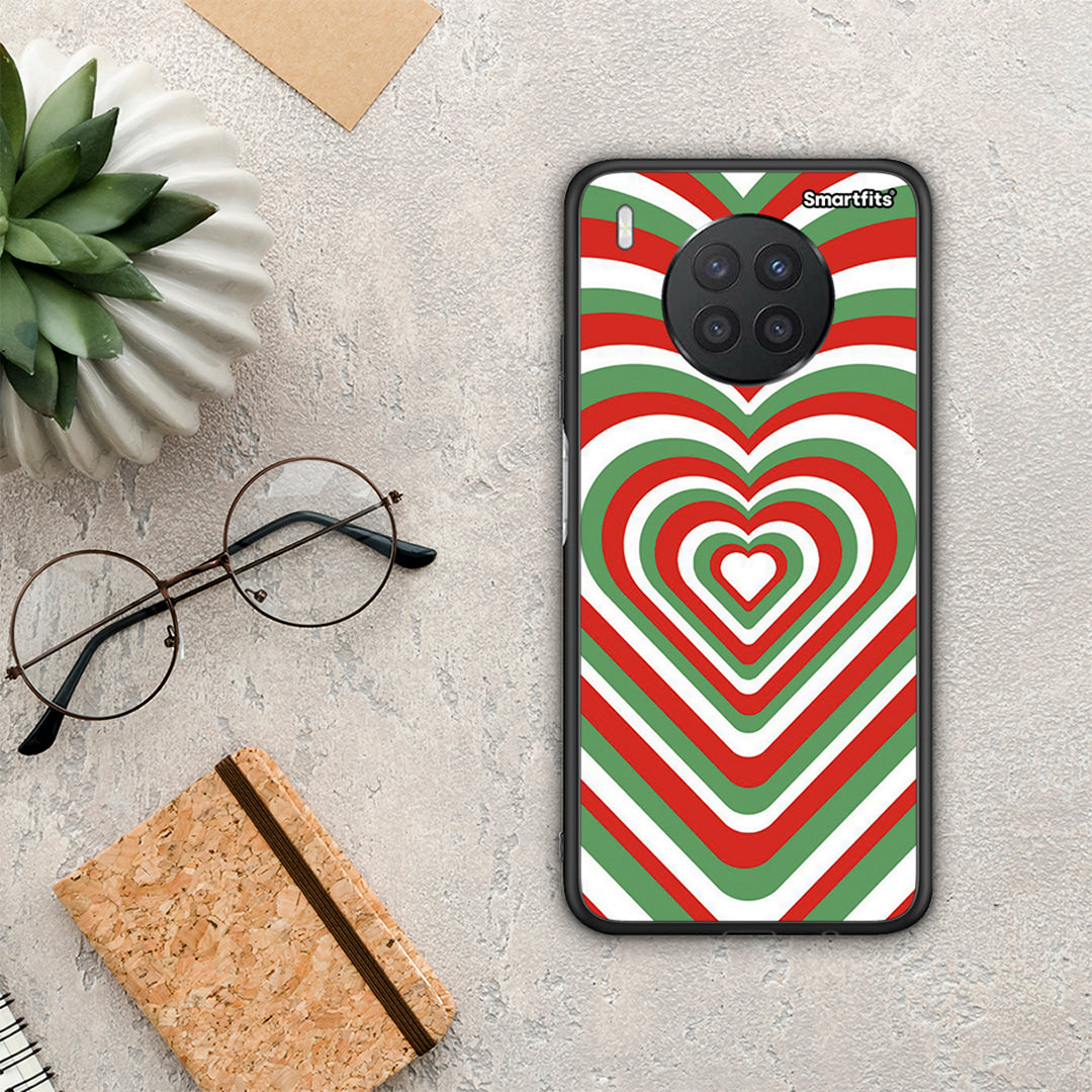 Christmas Hearts - Huawei Nova 8i / Honor 50 Lite case