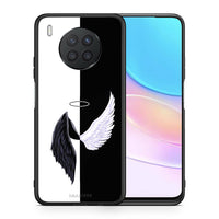 Thumbnail for Θήκη Huawei Nova 8i / Honor 50 Lite Angels Demons από τη Smartfits με σχέδιο στο πίσω μέρος και μαύρο περίβλημα | Huawei Nova 8i / Honor 50 Lite Angels Demons case with colorful back and black bezels