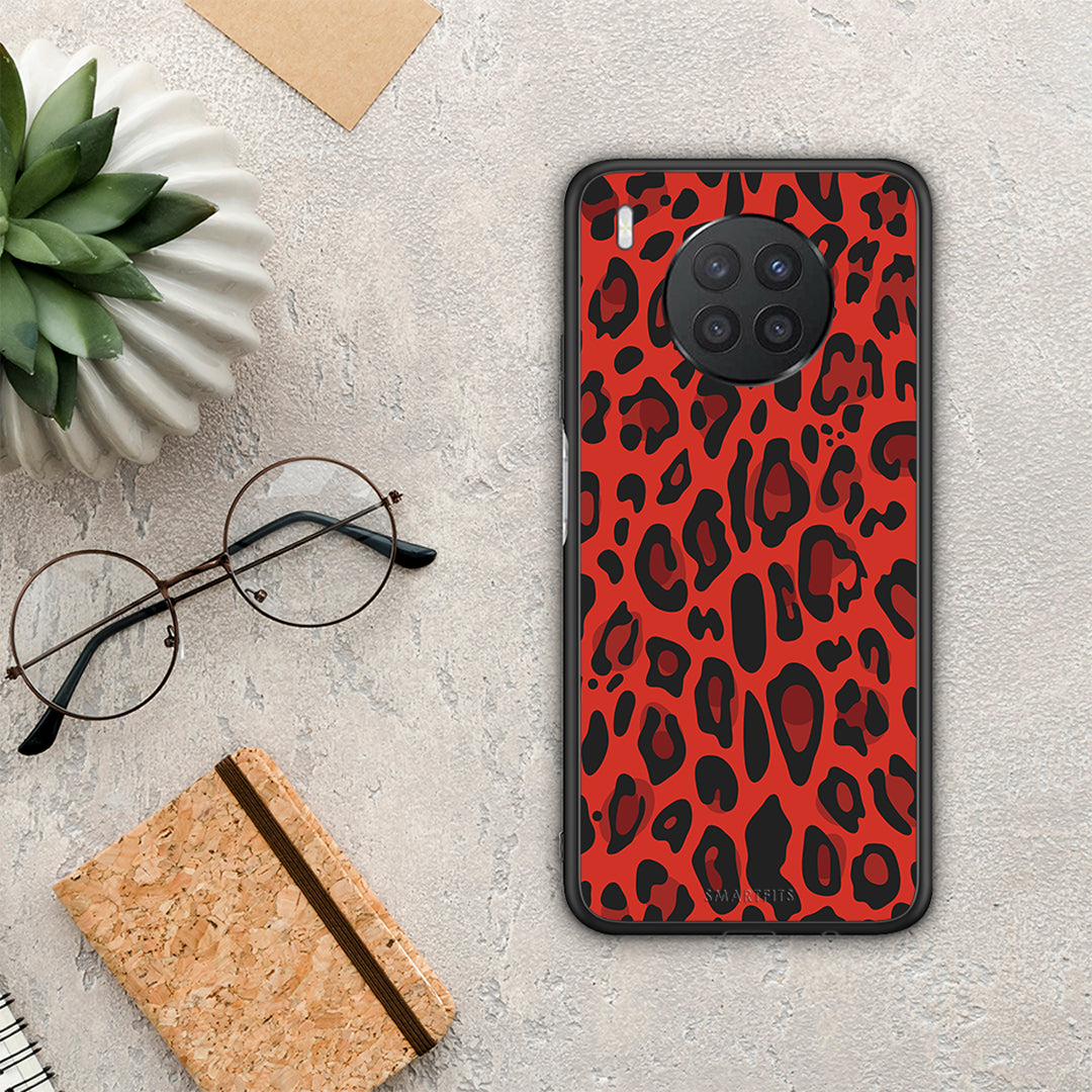 Animal Red Leopard - Huawei Nova 8i / Honor 50 Lite case