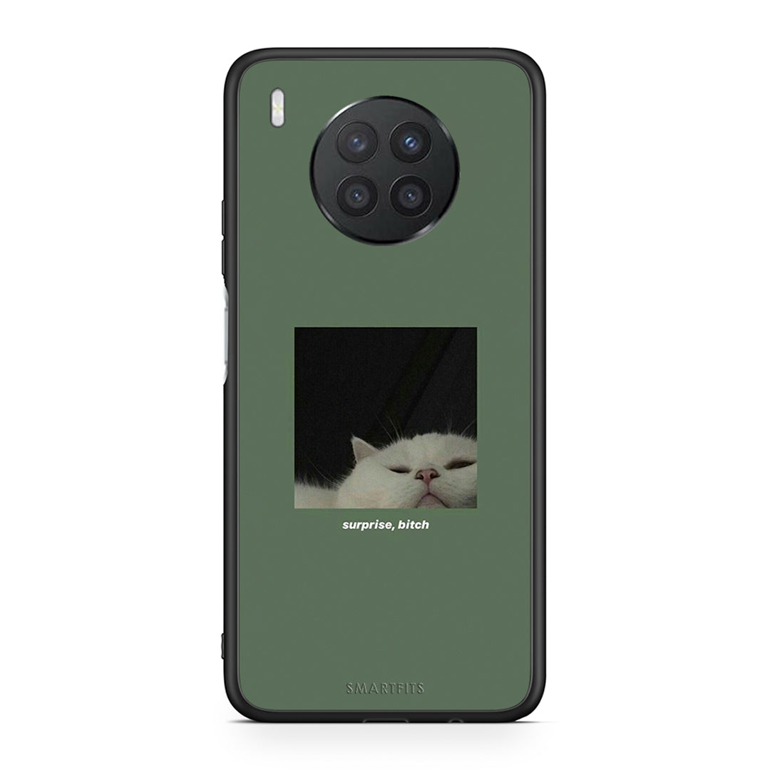 Huawei Nova 8i / Honor 50 Lite Bitch Surprise θήκη από τη Smartfits με σχέδιο στο πίσω μέρος και μαύρο περίβλημα | Smartphone case with colorful back and black bezels by Smartfits