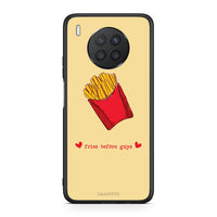 Thumbnail for Huawei Nova 8i / Honor 50 Lite Fries Before Guys Θήκη Αγίου Βαλεντίνου από τη Smartfits με σχέδιο στο πίσω μέρος και μαύρο περίβλημα | Smartphone case with colorful back and black bezels by Smartfits