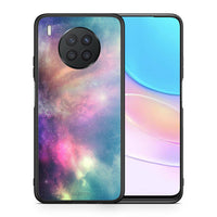 Thumbnail for Θήκη Huawei Nova 8i / Honor 50 Lite Rainbow Galaxy από τη Smartfits με σχέδιο στο πίσω μέρος και μαύρο περίβλημα | Huawei Nova 8i / Honor 50 Lite Rainbow Galaxy case with colorful back and black bezels
