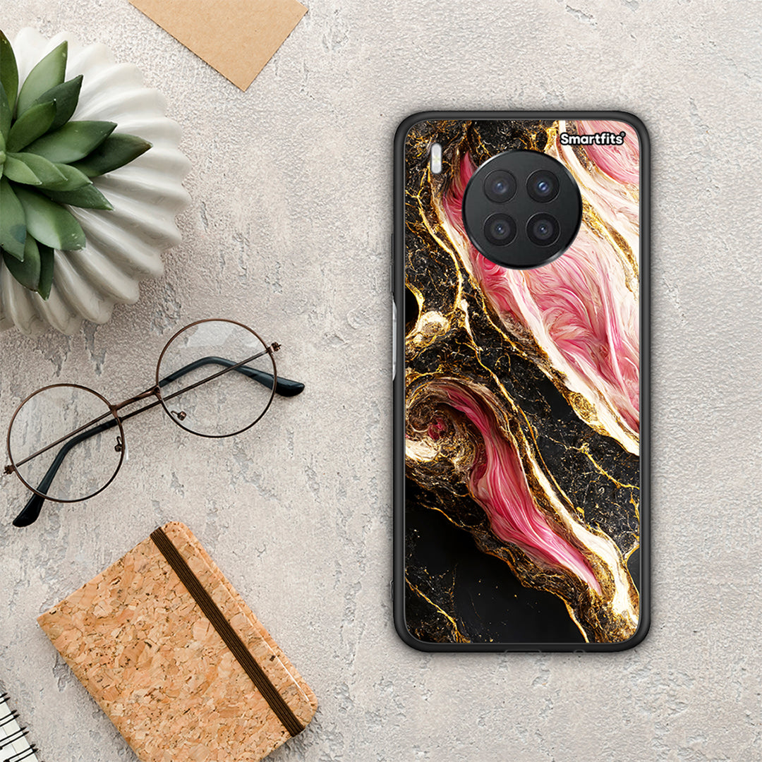 Glamorous Pink Marble - Huawei Nova 8i / Honor 50 Lite θήκη