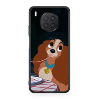Thumbnail for Huawei Nova 8i / Honor 50 Lite Lady And Tramp 2 Θήκη Αγίου Βαλεντίνου από τη Smartfits με σχέδιο στο πίσω μέρος και μαύρο περίβλημα | Smartphone case with colorful back and black bezels by Smartfits