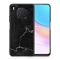 Thumbnail for Θήκη Huawei Nova 8i / Honor 50 Lite Marble Black από τη Smartfits με σχέδιο στο πίσω μέρος και μαύρο περίβλημα | Huawei Nova 8i / Honor 50 Lite Marble Black case with colorful back and black bezels