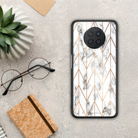 Thumbnail for Marble Gold Geometric - Huawei Nova 8i / Honor 50 Lite case