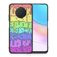 Thumbnail for Θήκη Huawei Nova 8i / Honor 50 Lite Melting Rainbow από τη Smartfits με σχέδιο στο πίσω μέρος και μαύρο περίβλημα | Huawei Nova 8i / Honor 50 Lite Melting Rainbow case with colorful back and black bezels
