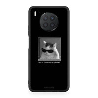 Thumbnail for Huawei Nova 8i / Honor 50 Lite Meme Cat θήκη από τη Smartfits με σχέδιο στο πίσω μέρος και μαύρο περίβλημα | Smartphone case with colorful back and black bezels by Smartfits