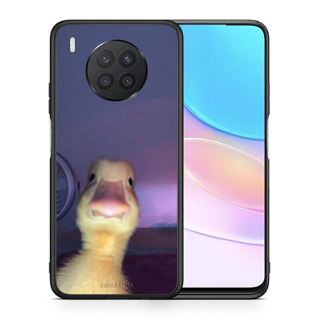 Θήκη Huawei Nova 8i / Honor 50 Lite Meme Duck από τη Smartfits με σχέδιο στο πίσω μέρος και μαύρο περίβλημα | Huawei Nova 8i / Honor 50 Lite Meme Duck case with colorful back and black bezels