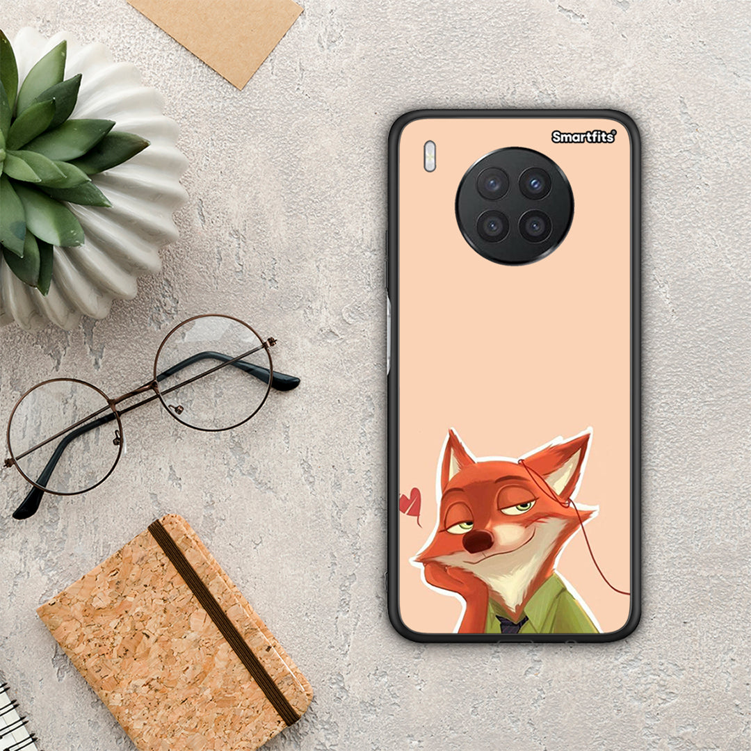 Nick Wilde And Judy Hopps Love 1 - Huawei Nova 8i / Honor 50 Lite θήκη