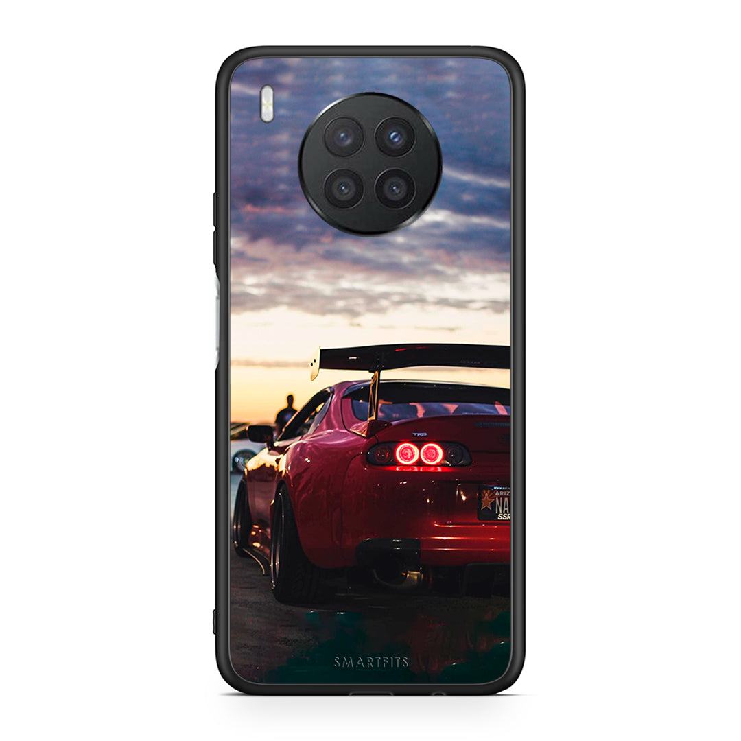 Huawei Nova 8i / Honor 50 Lite Racing Supra θήκη από τη Smartfits με σχέδιο στο πίσω μέρος και μαύρο περίβλημα | Smartphone case with colorful back and black bezels by Smartfits