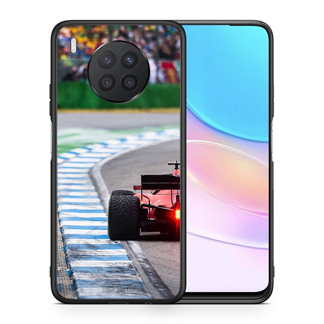 Θήκη Huawei Nova 8i / Honor 50 Lite Racing Vibes από τη Smartfits με σχέδιο στο πίσω μέρος και μαύρο περίβλημα | Huawei Nova 8i / Honor 50 Lite Racing Vibes case with colorful back and black bezels