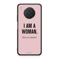 Thumbnail for Huawei Nova 8i / Honor 50 Lite Superpower Woman θήκη από τη Smartfits με σχέδιο στο πίσω μέρος και μαύρο περίβλημα | Smartphone case with colorful back and black bezels by Smartfits